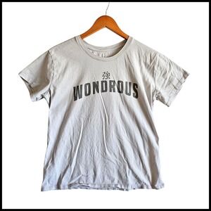 Cotton On Graphic Tee Wondrous Asian Print Short Sleeve Casual Top Large